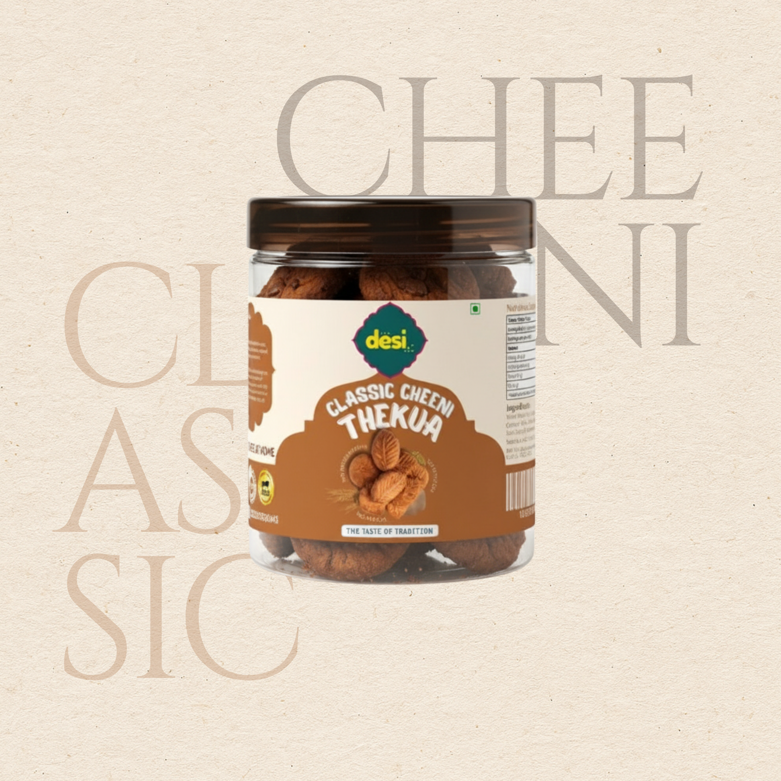 Classic Cheeni Thekua